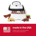 Nesco FD-80A Square Food Dehydrator for Snacks