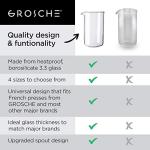 GROSCHE Glass Replacement Beaker for French Press