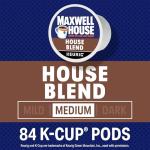 Maxwell House Medium Roast K-Cup Pods, 84 Count