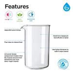 GROSCHE Glass Replacement Beaker for French Press