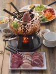 Swissmar 11-Piece Copper Meat Fondue Set
