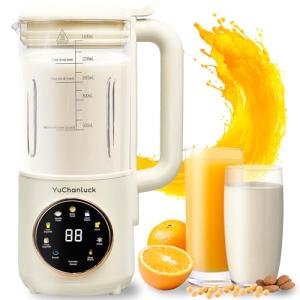 Electric Nut Milk Maker with Timer and Self-Cleaning
