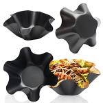 Set of 4 Non-Stick Taco Salad Pans