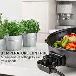 OVENTE 12 Inch Electric Skillet with Nonstick Coating