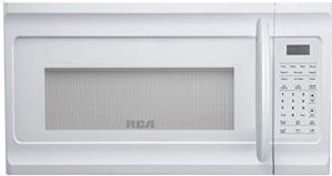 1.6 Cu Ft White Over-The-Range Microwave Oven