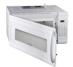 1.6 Cu Ft White Over-The-Range Microwave Oven