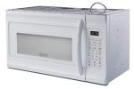 1.6 Cu Ft White Over-The-Range Microwave Oven