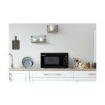 Sharp 1000W Countertop Microwave with Turntable, Black