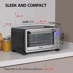 TOSHIBA 10-in-1 Convection Toaster Oven, Stainless Steel