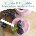 Euro Cuisine 8-Pack Glass Yogurt Jars