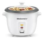Elite Gourmet Electric Rice Cooker with Non-Stick Pot