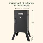 Cuisinart 30" Electric Smoker with Adjustable Racks