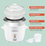 Elite Gourmet Electric Rice Cooker with Non-Stick Pot