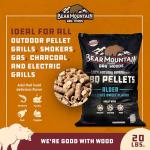 Bear Mountain Alder Wood Pellets for Smoking & Grilling