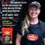 Royal Oak Charcoal Hardwood Pellets for BBQ