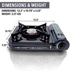 Portable 10,000 BTU Butane Gas Stove with Case