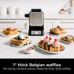 Ninja NeverStick Belgian Waffle Maker with Recipes