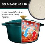 Mueller DuraCast 6 Qt Enameled Dutch Oven Pot