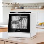 HAVA Portable Countertop Dishwasher with 6 Programs