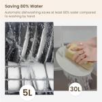 HAVA Portable Countertop Dishwasher with 6 Programs