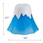 ZOSTLAND Volcano Microwave Steam Cleaner in Blue
