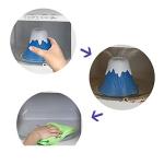 ZOSTLAND Volcano Microwave Steam Cleaner in Blue