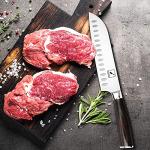 imarku 7-Inch Ultra Sharp Santoku Chef Knife