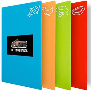 BPA-Free Flexible Cutting Board Set of 4