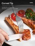 Aiheal Stainless Steel Steak Knife Set of 8