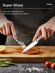 Aiheal Stainless Steel Steak Knife Set of 8