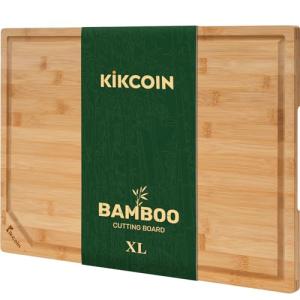 Extra Large Bamboo Cutting Board with Juice Groove