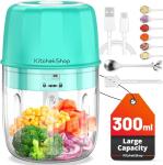 Cordless Mini Food Processor with Stainless Steel Blade