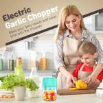 Cordless Mini Food Processor with Stainless Steel Blade