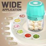 Cordless Mini Food Processor with Stainless Steel Blade
