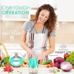 Cordless Mini Food Processor with Stainless Steel Blade