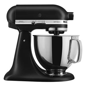 KitchenAid 5 Quart Tilt Head Stand Mixer, Matte Black