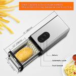 Electric French Fry Cutter with Stainless Steel Blades