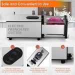 Electric French Fry Cutter with Stainless Steel Blades