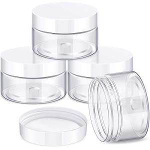 Patelai 4-Pack Round Leak-Proof Storage Jars
