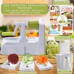 Brieftons 5-Blade Vegetable Spiralizer for Healthy Meals