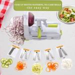 Brieftons 5-Blade Vegetable Spiralizer for Healthy Meals