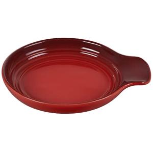 Le Creuset 6-Inch Stoneware Spoon Rest, Cerise