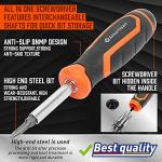 Amartisan 18-in-1 Portable Multi-Bit Screwdriver Set