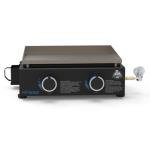 Pit Boss 2-Burner Black Tabletop Griddle