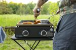 Pit Boss 2-Burner Black Tabletop Griddle