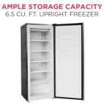 Frigidaire Compact 6.5 cu. ft. Upright Freezer