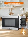 Commercial Countertop Microwave, 1.1 Cubic Feet, Black
