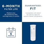 GE XWFE Refrigerator Water Filter - Reduces Lead & Impurities