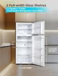 BLACK+DECKER 14.6 Cu. Ft. Top Freezer Refrigerator