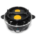 Elite Gourmet Rapid Egg Cooker, 7 Egg Styles